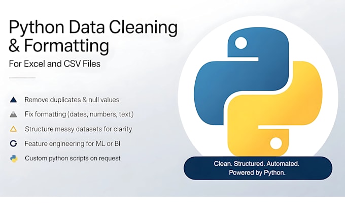 clean and engineer your dataset for business insights or ml using python