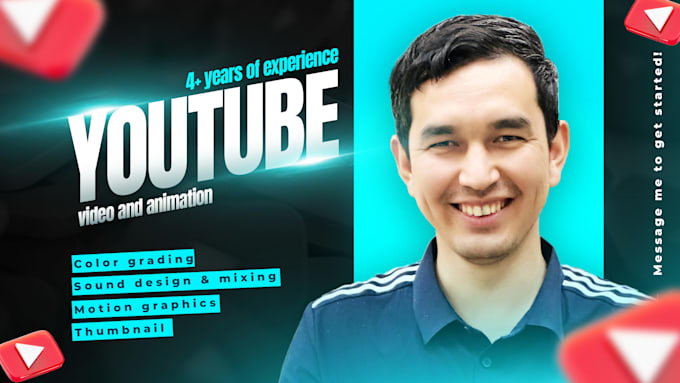 do video animation and editing for youtube