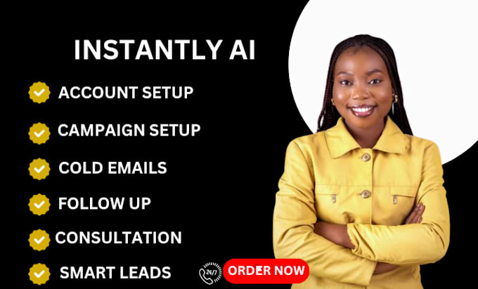 setup instantly ai smartlead ai cold email outreach b2b cold email warmup