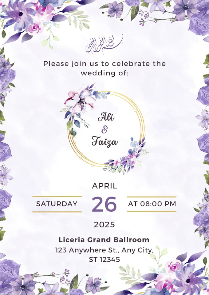 design stylish wedding and engagement invites