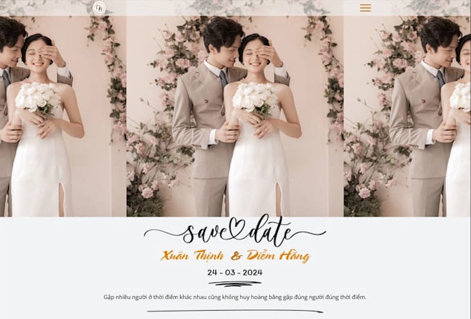 create your wedding invitation website from beautiful templates