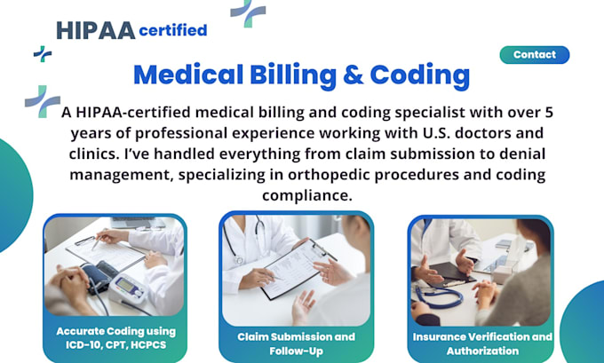 do medical billing and coding for US based doctors