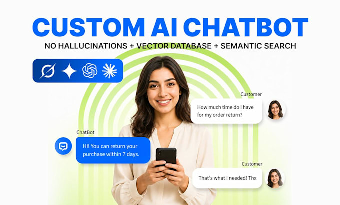 develop custom ai agent chatbot with rag and custom knowledge base