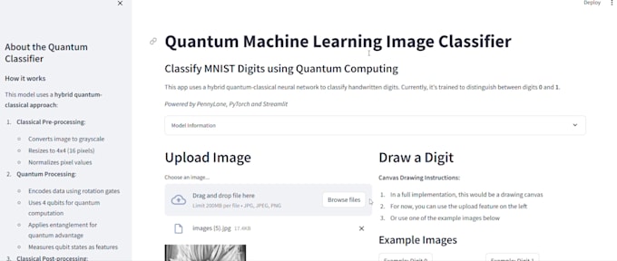 Build a hybrid quantum classical neural network by Anuragnagare | Fiverr