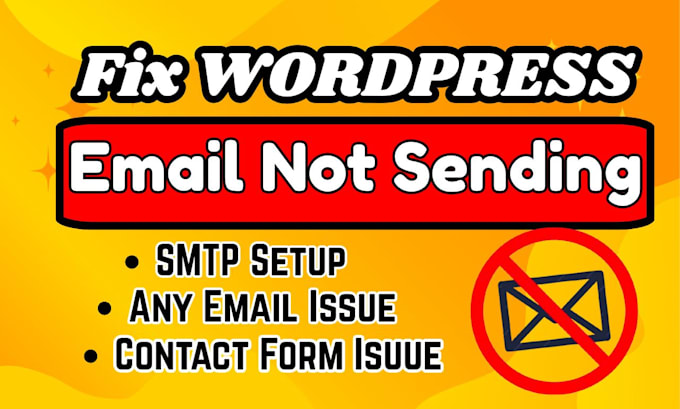 fix wordpress contact form and email not sending issue, SMTP configuration