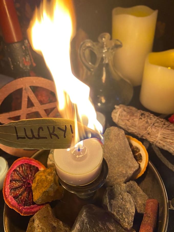 cast powerful spell for good luck and success in your life