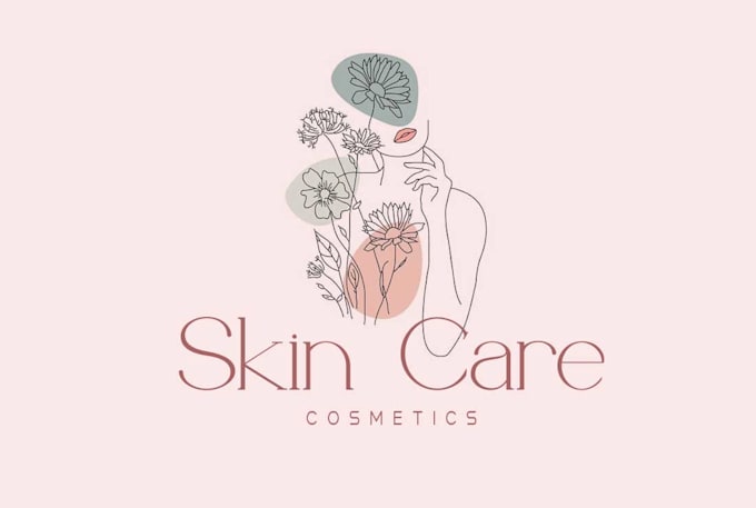 design abstract skincare logo