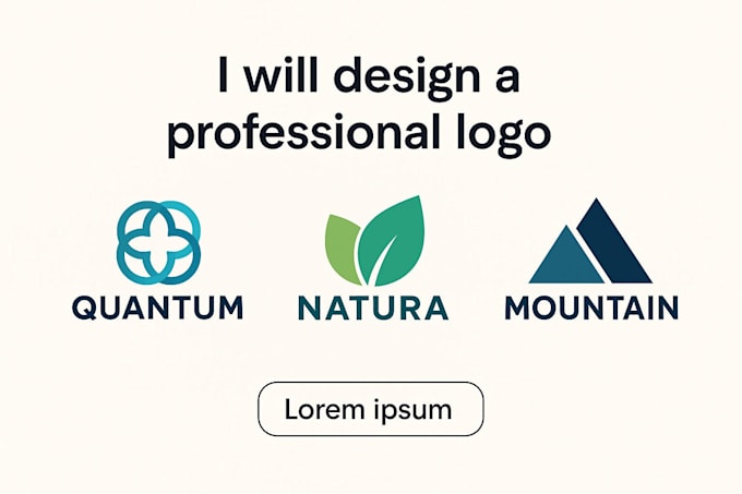 create a minimalist and unique  business logo