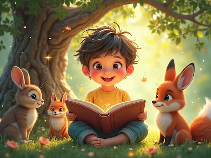 write educational and moral stories for children