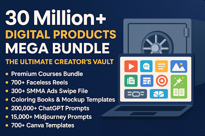 send you 30m digital resources for content business