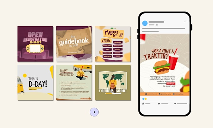 design your social media post