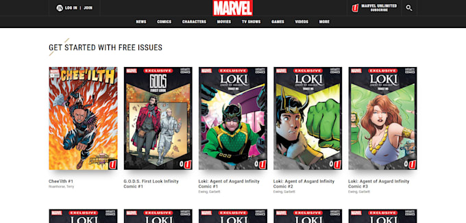 astrology website, astrology app, comic website, jumpseller, comic book