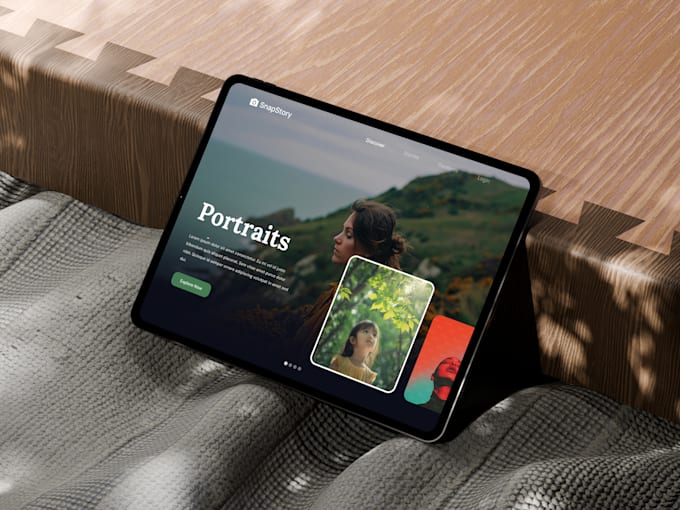 design modern user friendly UI UX for web and mobile app