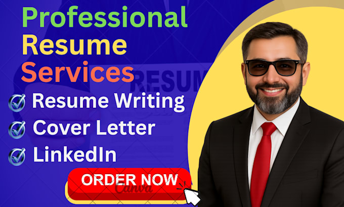 write professional resume, CV and cover letter