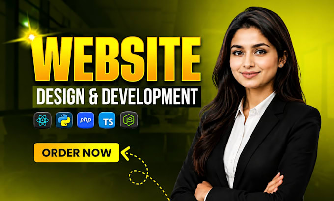 do website development build rebuild custom website as full stack web developer