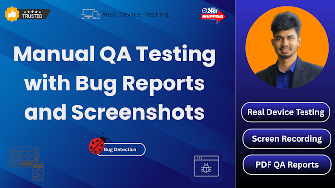 manually test your website and find bugs