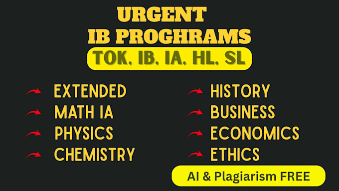 edit and write ib extended essay, hl, sl, ia ib essay, ee