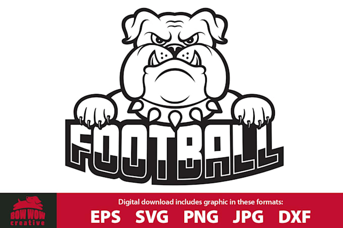 custom bulldog logo strong, bold unique designs