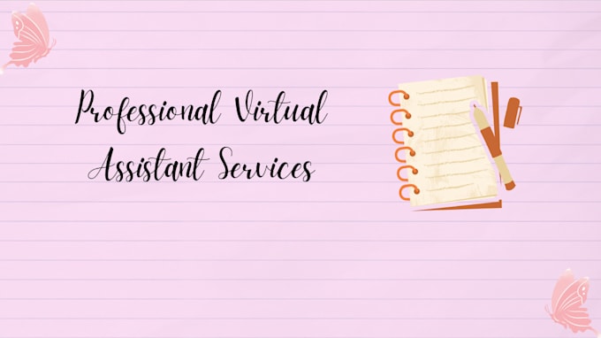manage your admin work as a virtual assistant