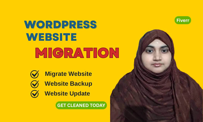 migrate or transfer your wordpress website