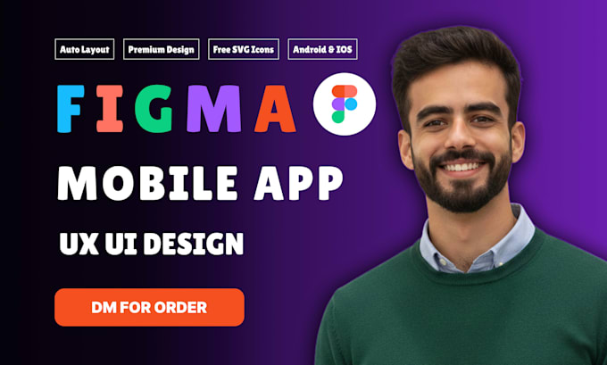 do mobile app mockups using figma
