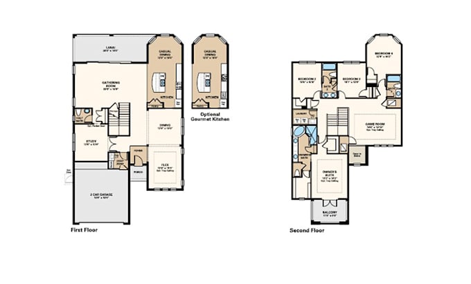 create 2d floor plans