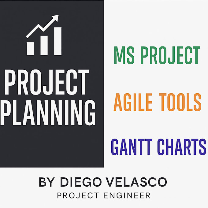 plan and schedule your technical project using ms project or agile tools