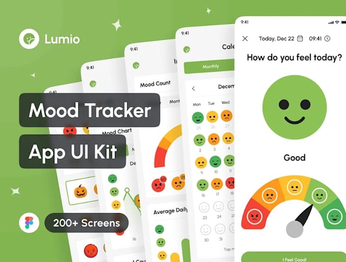 develop self care app, habits tracker app, mood tracker app, self improve app