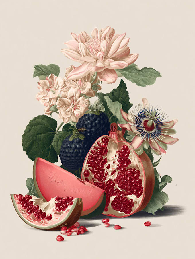 paint watercolour botanical illustrations