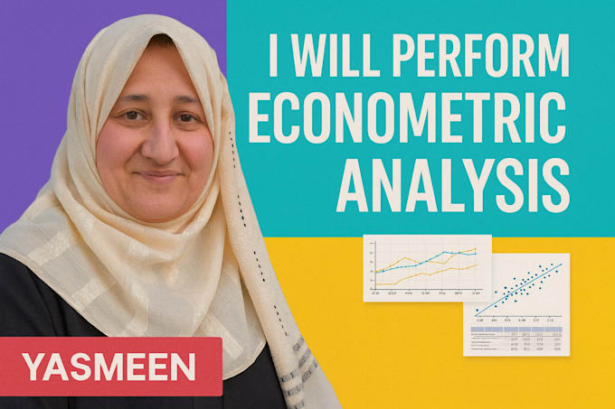 perform econometric analysis, regression, and time series modeling