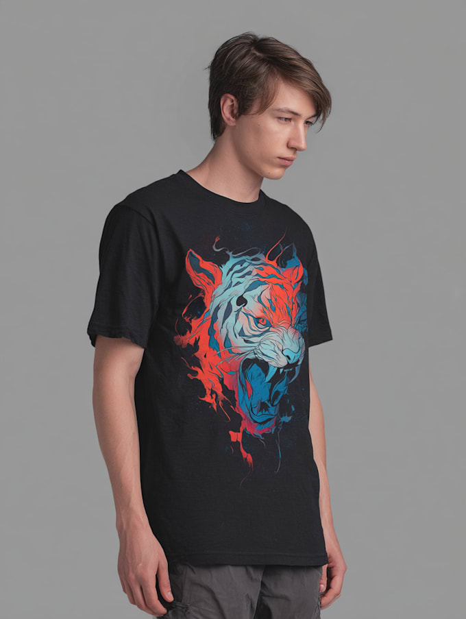 typography and t shirt design