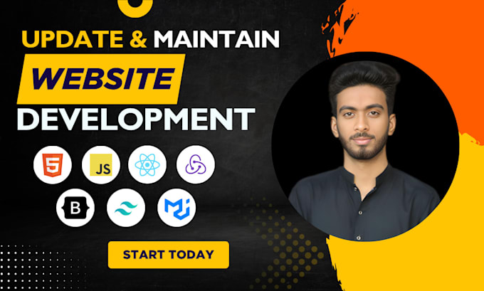 update and maintain your website