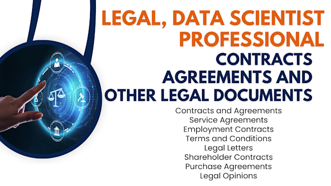 write legal contracts and agreements