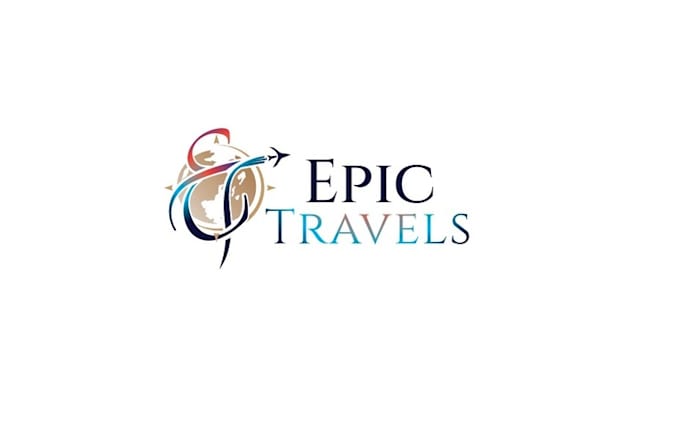 design unique epic travel logo