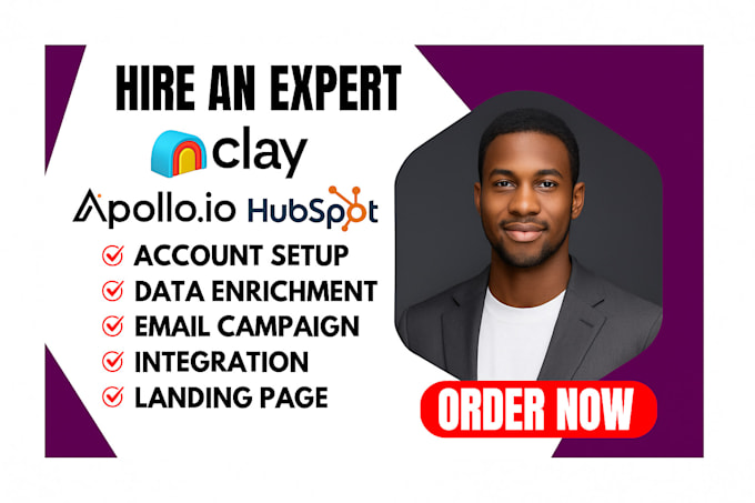setup workflow clay com hubspot apollo io dialpad makecom zapier automation