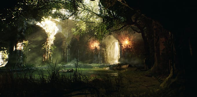 create 3d game environments using unity and unreal engine