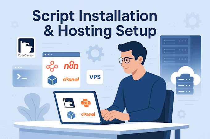 install codecanyon scripts n8n custom websites on vps or shared hosting