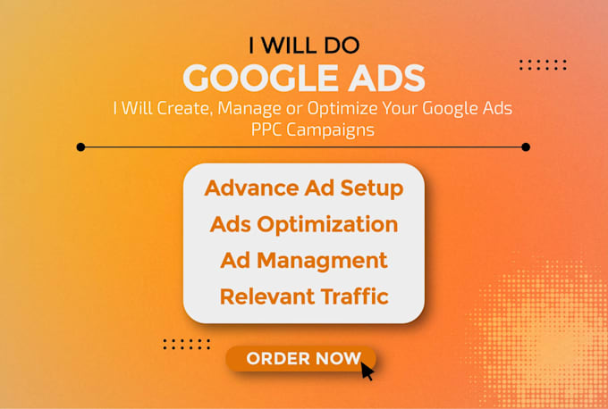 create and optimize your google ads PPC campaign