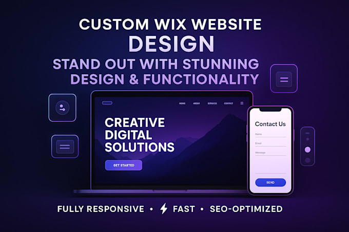 design a wix website, wix website design, wix website redesign wix studio design