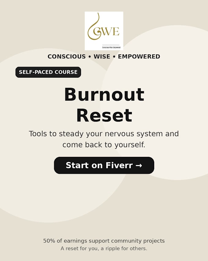 guide you from burnout to clarity and purpose