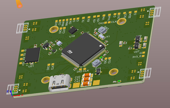 review your electronics schematics and pcb layout for errors and improvements
