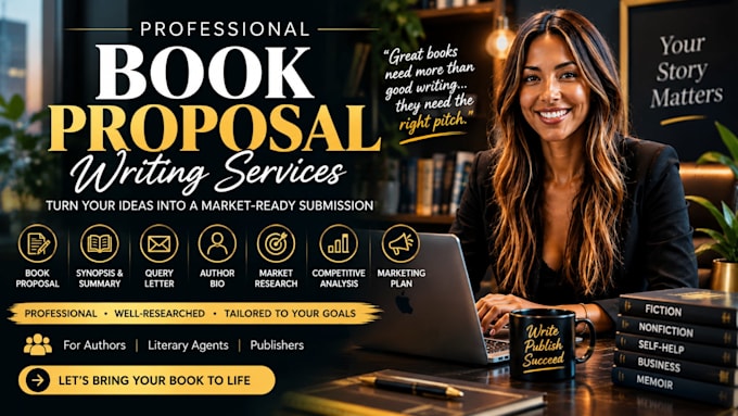 write a book proposal, synopsis, and query letter for literary agents