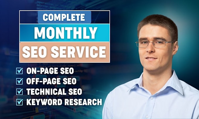 do on page off page technical SEO and keyword research for your website ranking
