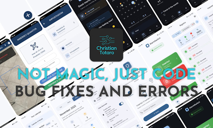 fix bugs or errors in your flutter app