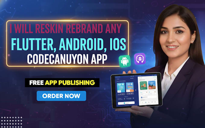 reskin and redesign your codecanyon app with a professional modern UI