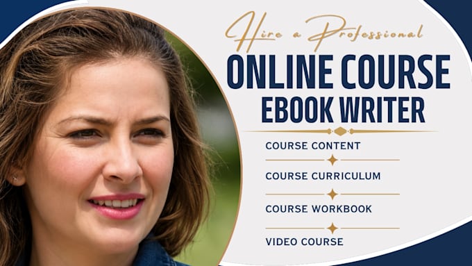 create online course content training manual course curriculum course workbook