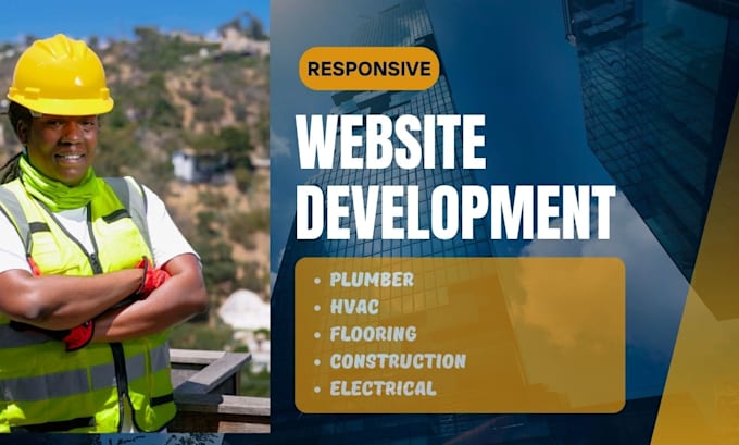 do contractor company website development for hvac, plumbing, flooring