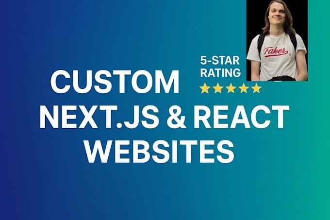 develop your custom website as a full stack developer