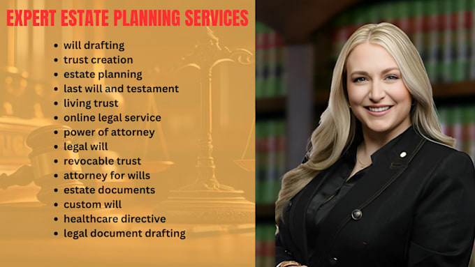 draft your will, trust, and estate planning documents professionally