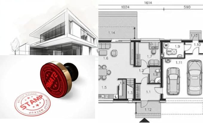 Draw architectural floor plan mep stamp barn dominium site plans ...
